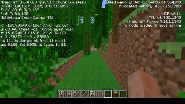Exploring My Old Traincraft World Minecraft 1.6.4 смотреть онлайн