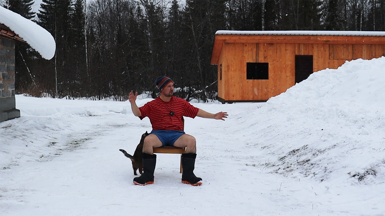 Зима! Решил вернуть лето! Избавился от снега! смотреть онлайн