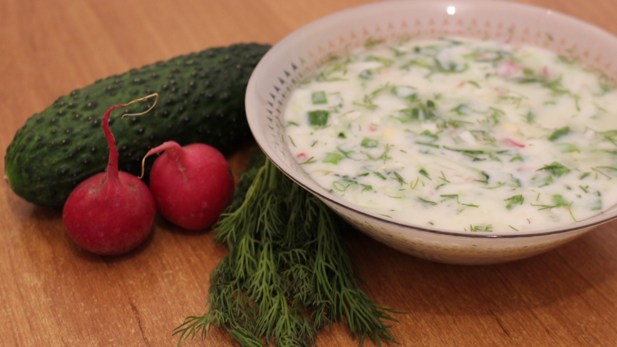 ОКРОШКА С КУРИЦЕЙ НА КЕФИРЕ ☆ ПРОСТОЙ РЕЦЕПТ ОКРОШКИ смотреть онлайн