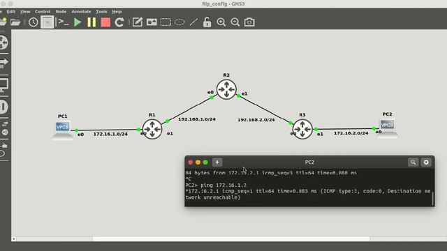 RIP v2 Configuration in MikroTik RouterOS | RIP Routing Protocol | MikroTik RouterOS Tutorial смотреть онлайн
