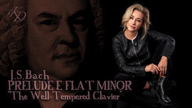 J.S. Bach - PRELUDE - The Well-Tempered Clavier BWV 853 (transposition in e-minor) смотреть онлайн