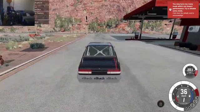 BeamNG drive [ i did a sick fwd burnout ] смотреть онлайн
