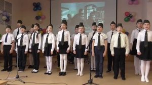 Песня 'Солдаты, в путь!'   МБОУ СОШУИП №3, г.Лабытнанги