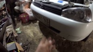 Поставил Сигнал Дудку на калину без снятия бампера