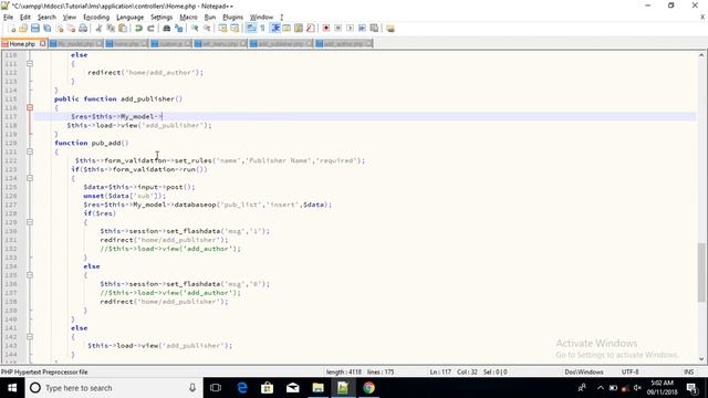 library management system project in php (codeigniter project tutorial with ajax) Part 13 смотреть онлайн