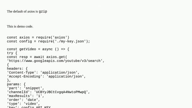 Axios request to google api v3 returns encrypted(?) data смотреть онлайн