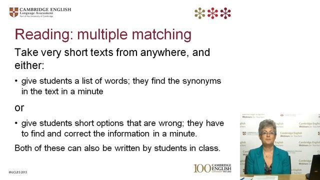 Practice makes perfect: creating your own exam materials for the classroom смотреть онлайн