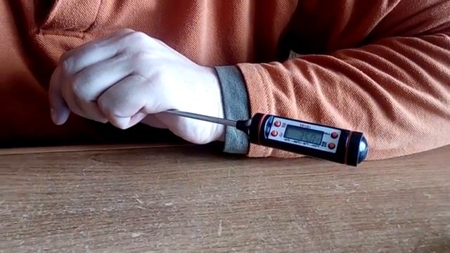 Кулинарный термометр с металлическим зондом от - 50 до +300 смотреть онлайн