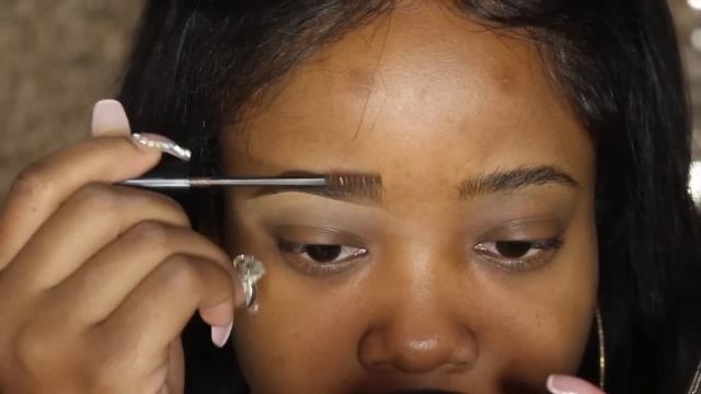 NYX Micro Brow and Brow Pomade Tutorial | Mary Bankz смотреть онлайн