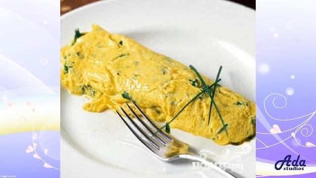 Французский омлет Рецепт, пошаговый, как приготовить, видеорецепт смотреть онлайн