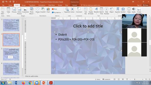 STATBIS 1 SABTU: PERTEMUAN 4 SESI 1 смотреть онлайн
