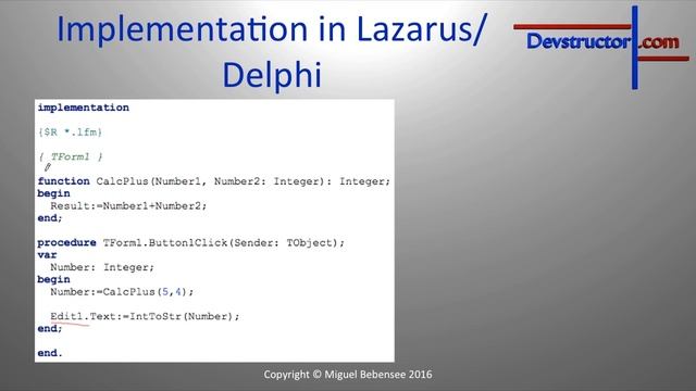 Lazarus Tutorial #9 – functions and procedures, their declarations & benefits смотреть онлайн