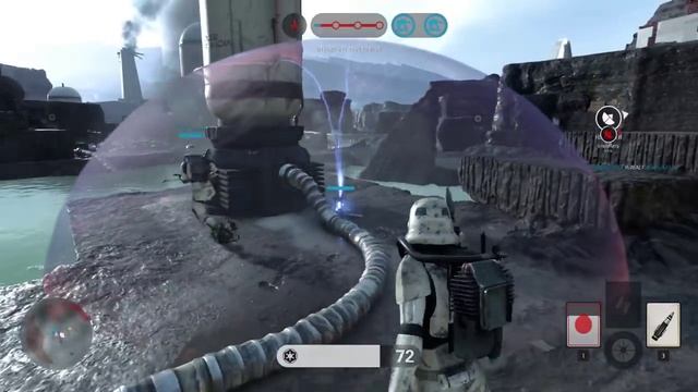 Star Wars: Battlefront - Прохождение (Multiplayer) pt7 - Атака шагоходов, Эндор, Штаб "Соро-Сууб" смотреть онлайн