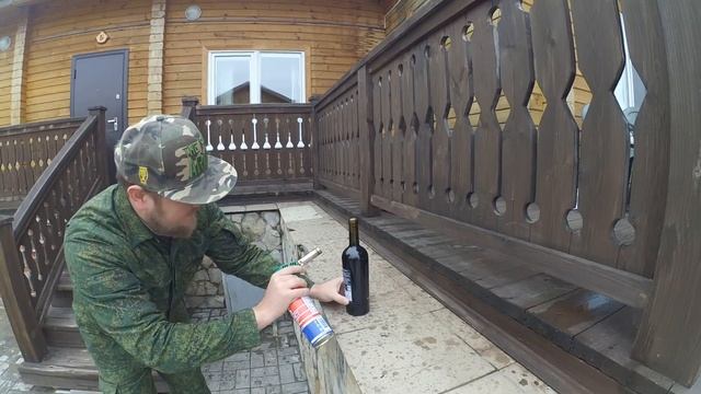 Как открыть бутылку горелкой! Миф развенчан! Смотреть до конца!! смотреть онлайн