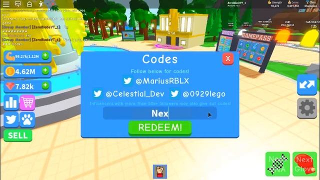 Roblox Boxing Simulator Codes смотреть онлайн