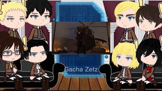 AOT/Attack On Titan react to Skibidi Toilet Pt. 4 | Gacha React смотреть онлайн