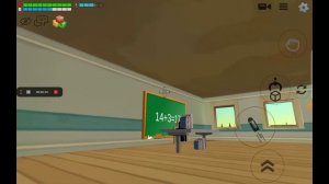 я хожу в школу в чикен ган | Chicken gun