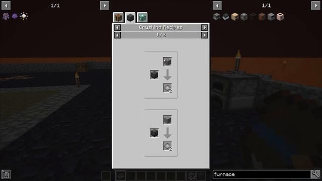 Minecraft - Volcano Block - How to Make and Use a Crushing Block to Get Glass and Stone Dust смотреть онлайн