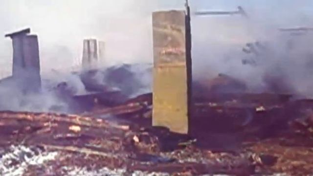 04/02/2014 Пожар сенохранилиша д.Мотевичи Лидского района смотреть онлайн