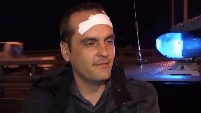 АП Тойота Надя, разбилась на Золотом мосту. смотреть онлайн