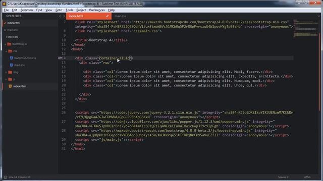 Bootstrap 4. Урок 1. Знакомство с Bootstrap 4 смотреть онлайн