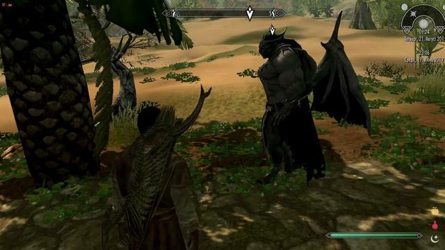 3  Skyrim  TestingMyMod Banderlog Vampire Lord & Jeepers Creepers  Rus