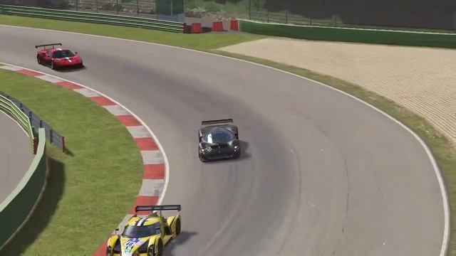 Assetto Corsa - Ferrari P4/5 Competizione 11' @ Valleunga Circuit - First 2 Laps [Hard AI] (TV CAM) смотреть онлайн