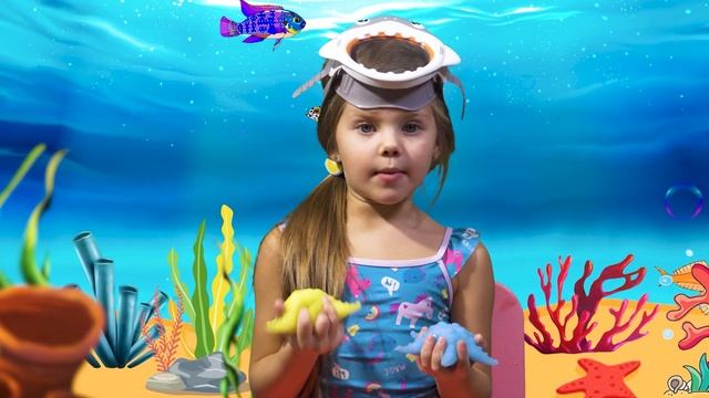 Морские животные. Кто живет в морях и океанах? Дина и полезные видео для детей смотреть онлайн