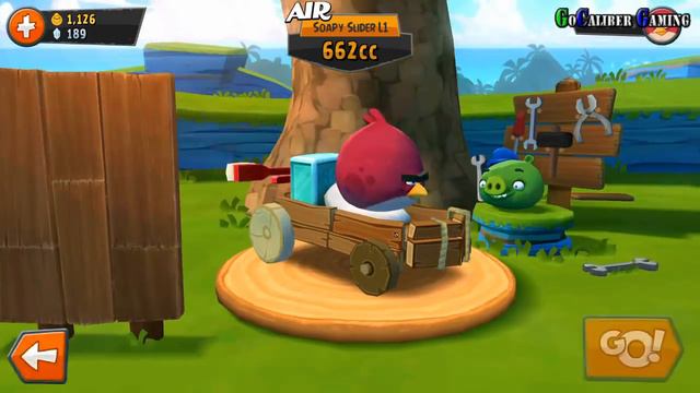 Angry Birds GO Android Walkthrough - Part 11 - AIR Track 1 смотреть онлайн