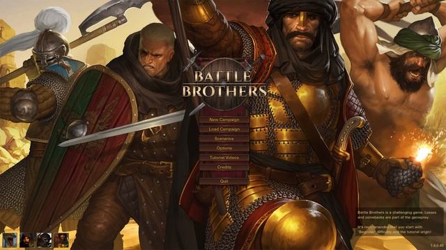 Battle Brothers:Beginner's Guide To Nimble Tank (Blazing Deserts)