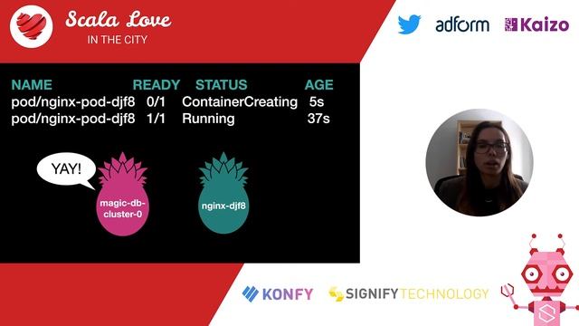 Roksolana Diachuk - Alice and the lost pod: practical guide to Kubernetes in Scala смотреть онлайн