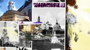 Старый город Сергиев Посад в цвете