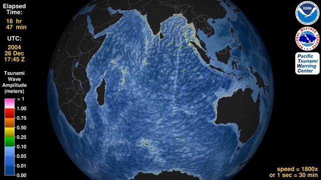 Tsunami Animation: Sumatra, 2004