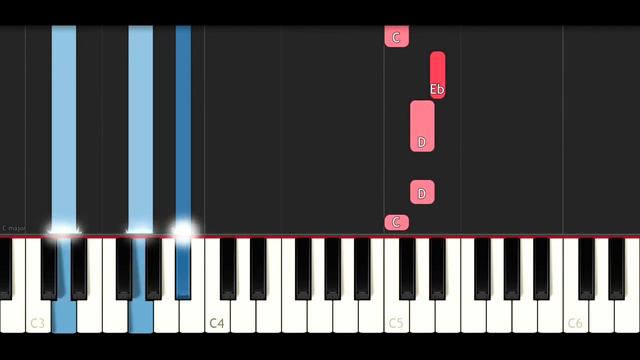 David Guetta & Sia - Flames (SLOW EASY PIANO TUTORIAL) смотреть онлайн