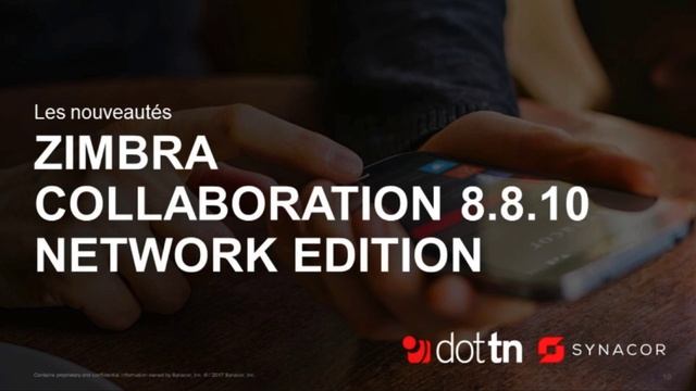 [Webinaire] Introduction a Zimbra смотреть онлайн