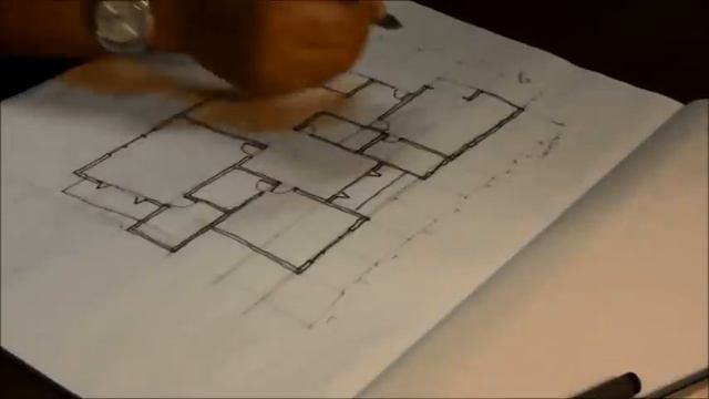 How to draw a house floor plan like an Architect смотреть онлайн
