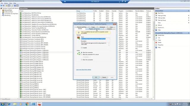 How to enable Ping (ICMP echo request reply) on Windows Firewall? смотреть онлайн