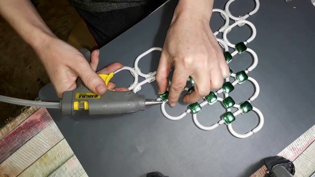 Простая ЁЛКА, на стену, панно, украшение, декор, своими руками из подручных материалов. смотреть онлайн