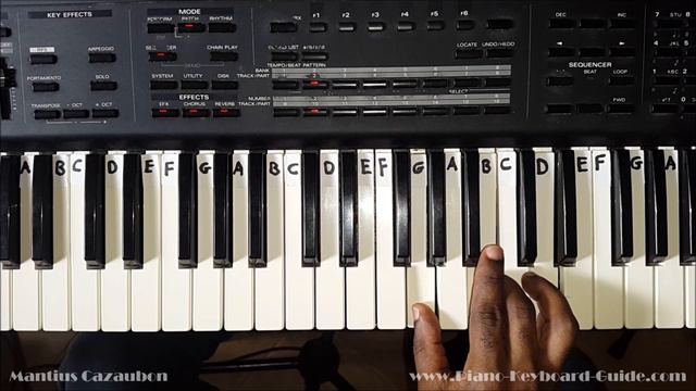 How to Play the G Major Chord on Piano and Keyboard смотреть онлайн