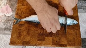 Строганина из скумбрии 2мя способами.