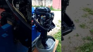 Лайфхак! Завис термостат после хранения зимой на моторе Mercury 15m. Ремонт за 5 минут.