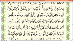 Шейх Айман Сувейд сура Ан Нур стр 353