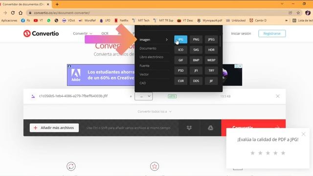Convertir un archivo JFIF a PNG (paso a paso) смотреть онлайн
