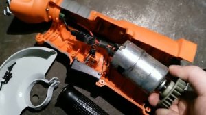 УШМ (болгарка) ЭНКОР АКМ1825 в разборе