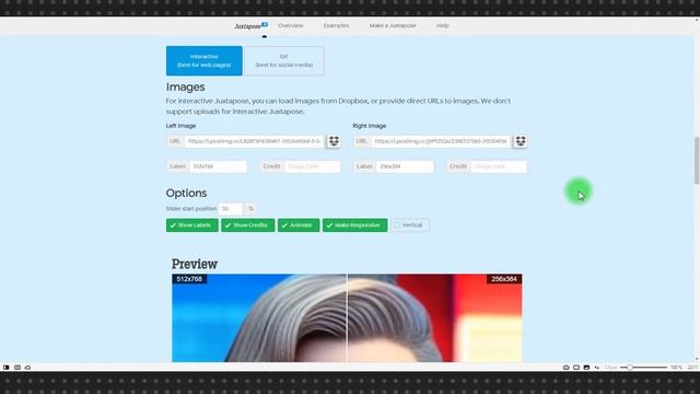 Создание интерактивных изображений «до» и «после» с Juxtapose от Knight Lab смотреть онлайн