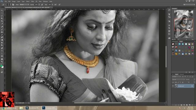 How to use History brush tool in photoshop - Photoshop Tutorial смотреть онлайн
