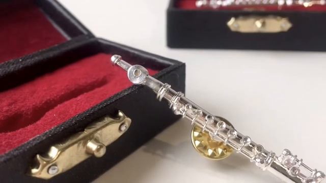 Брошь "Флейта" миниатюра от MuzBitik смотреть онлайн
