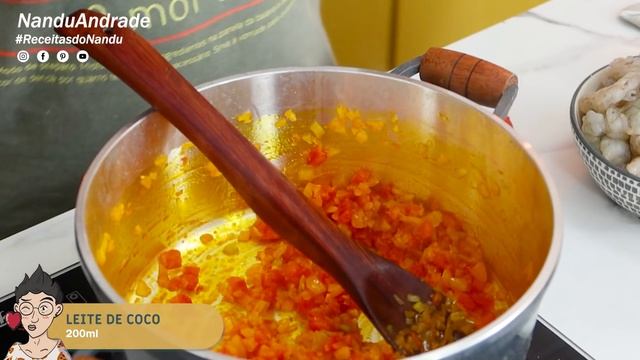 RECEITA DE BOBÓ DE CAMARÃO | Nandu Andrade смотреть онлайн