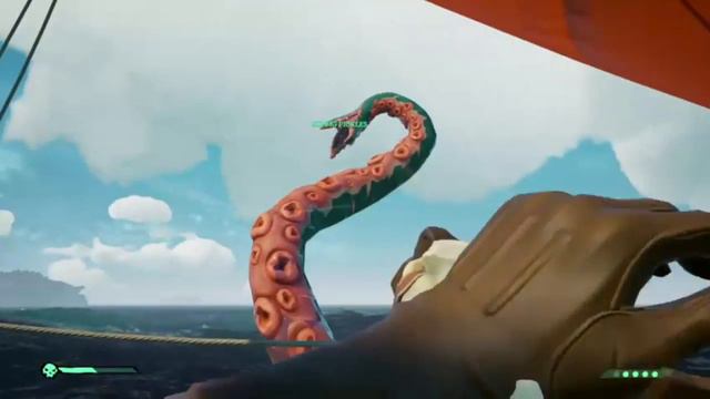 sea of thieves - THE MEGALODON is killing the kraken смотреть онлайн