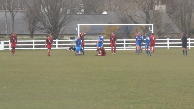 Phil Knox scores for DHSOB v St John's (0-1) 14 April 2013 Hopsital Cup first round смотреть онлайн